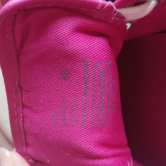 Coach Barett Pink Sneakers - Picture 8 of 9